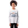 imageUltra Game NFL Boys NFL Official Lightweight Super Soft Long Sleeve TShirtHeather Gray