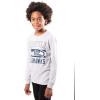 imageUltra Game NFL Boys NFL Official Lightweight Super Soft Long Sleeve TShirtHeather Gray