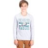 imageUltra Game NFL Boys NFL Official Lightweight Super Soft Long Sleeve TShirtHeather Gray