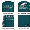 imageUltra Game NFL Boys NFL Official Lightweight Super Soft Long Sleeve TShirtTeam Color