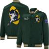 imageUltra Game NFL mens Nfl Official Supreme Heritage Logo Satin JacketSupreme Satin