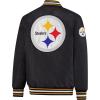imageUltra Game NFL mens Nfl Official Supreme Heritage Logo Satin JacketSupreme Satin