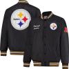 imageUltra Game NFL mens Nfl Official Supreme Heritage Logo Satin JacketSupreme Satin