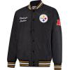 imageUltra Game NFL mens Nfl Official Supreme Heritage Logo Satin JacketSupreme Satin