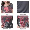 imageUltra Game Womens NFL Official Super Soft Modal Vintage VNeck TShirtHeather Charcoal
