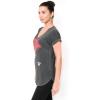 imageUltra Game Womens NFL Official Super Soft Modal Vintage VNeck TShirtHeather Charcoal