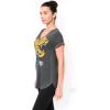 imageUltra Game Womens NFL Official Super Soft Modal Vintage VNeck TShirtHeather Charcoal