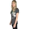 imageUltra Game Womens NFL Official Super Soft Modal Vintage VNeck TShirtHeather Charcoal