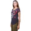 imageUltra Game Womens NFL Official Super Soft Modal Vintage VNeck TShirtHeather Charcoal