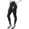 imageUltra Game Womens WNBA Official Super Soft Leggings High Waisted Tummy Control No See Through Workout Yoga PantsBlack