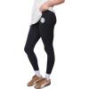 imageUltra Game Womens WNBA Official Super Soft Leggings High Waisted Tummy Control No See Through Workout Yoga PantsBlack