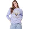 imageUltra Game Womens WNBA Official Super Soft Oversized Crew SweatshirtTeam Color