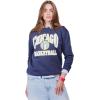 imageUltra Game Womens WNBA Official Super Soft Oversized Crew SweatshirtTeam Color
