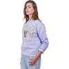 imageUltra Game Womens WNBA Official Super Soft Oversized Crew SweatshirtTeam Color