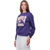 imageUltra Game Womens WNBA Official Super Soft Oversized Crew SweatshirtTeam Color