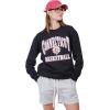 imageUltra Game Womens WNBA Official Super Soft Oversized Crew SweatshirtTeam Color
