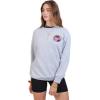 imageUltra Game Womens WNBA Official Velvet Plush Crew SweatshirtHeather Gray