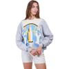 imageUltra Game Womens WNBA Official Super Soft Showtime Crew SweatshirtHeather Gray
