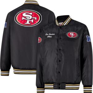 imageUltra Game NFL mens Nfl Official Supreme Heritage Logo Satin JacketCurrent Logo 1
