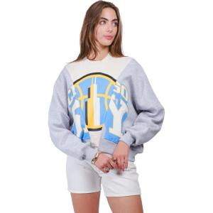 imageUltra Game Womens WNBA Official Super Soft Showtime Crew SweatshirtHeather Gray