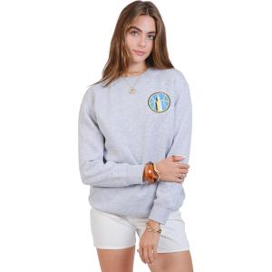 imageUltra Game Womens WNBA Official Velvet Plush Crew SweatshirtHeather Gray