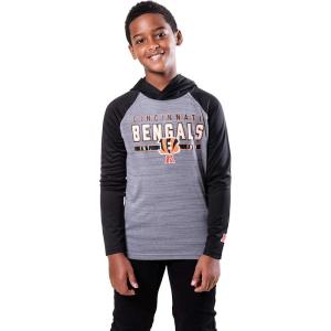 imageUltra Game Youth Standard NFL Moisture Wicking Athletic Performance Pullover Sweatshirt Hoodie Team Color 1012