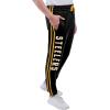 imageUltra Game Adults NFL Official Active Super Soft Fleece Game Day Jogger SweatpantsTeam Color Stripe