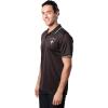 imageUltra Game Mens NFL Official Super Soft Quick Dry Jersey Polo ShirtBlack