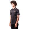 imageUltra Game Mens NFL Official Super Soft Quick Dry Jersey Polo ShirtBlack