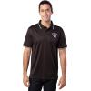 imageUltra Game Mens NFL Official Super Soft Quick Dry Jersey Polo ShirtBlack