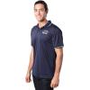 imageUltra Game Mens NFL Official Super Soft Quick Dry Jersey Polo ShirtNavy