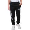 imageUltra Game NFL Boys NFL Black Snow Fleece Jogger Sweatpants for BoysBlack