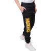 imageUltra Game NFL Boys NFL Black Snow Fleece Jogger Sweatpants for BoysBlack