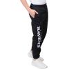 imageUltra Game NFL Boys NFL Black Snow Fleece Jogger Sweatpants for BoysBlack