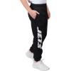 imageUltra Game NFL Boys NFL Black Snow Fleece Jogger Sweatpants for BoysBlack