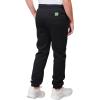 imageUltra Game NFL Boys NFL Black Snow Fleece Jogger Sweatpants for BoysBlack