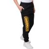 imageUltra Game NFL Boys NFL Black Snow Fleece Jogger Sweatpants for BoysBlack