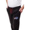 imageUltra Game NFL Boys NFL Black Snow Fleece Jogger Sweatpants for BoysBlack Snow
