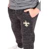 imageUltra Game NFL Boys NFL Black Snow Fleece Jogger Sweatpants for BoysBlack Snow