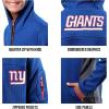 imageUltra Game NFL Boys Super Soft Fleece QuarterZip Pullover Hoodie SweatshirtGreen