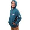 imageUltra Game NFL Boys Super Soft Fleece QuarterZip Pullover Hoodie SweatshirtTeam Color