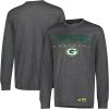 imageUltra Game NFL Mens Mens Active Lightweight Quick Dry Long Sleeve TShirtHeather Charcoal