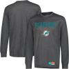 imageUltra Game NFL Mens Mens Active Lightweight Quick Dry Long Sleeve TShirtHeather Charcoal