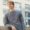 imageUltra Game NFL Mens Mens Active Lightweight Quick Dry Long Sleeve TShirtHeather Gray