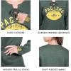 imageUltra Game NFL Womens Long Sleeve Fleece Lace Up SweatshirtBlack