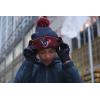 imageUltra Game Unisex Kids Super Soft Two Tone Winter Beanie Knit Hat with Extra Warm Touch Screen GlovesTeam Color
