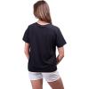 imageUltra Game Womens NFL Official Distressed Graphics Super Soft Crew Neck TShirtTeam Color