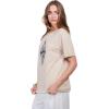 imageUltra Game Womens WNBA Official Super Soft Fashion TShirtSand