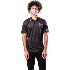 imageUltra Game Mens NFL Official Super Soft Quick Dry Jersey Polo ShirtBlack