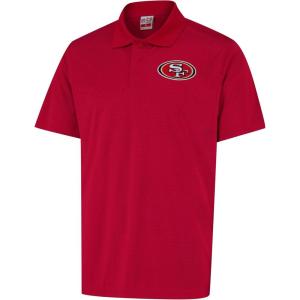 imageUltra Game Mens NFL Official Super Soft Quick Dry Jersey Polo ShirtTeam Color Updated